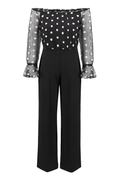 Joseph Ribkoff Festive|Jumpsuits^Dames jumpsuit/tuinbroek zwart