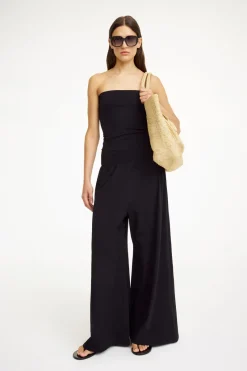 By Malene Birger Designer|Jumpsuits^Dames jumpsuit/tuinbroek zwart