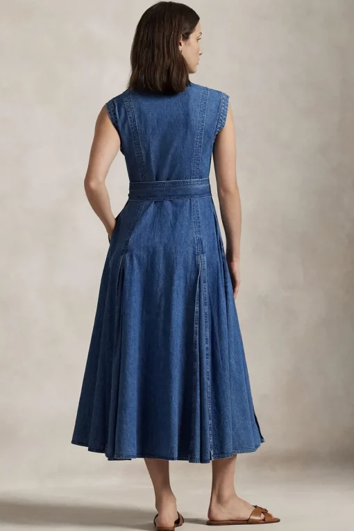 Polo Ralph Lauren Modern Classics|Jurken^Dames jurk blauw