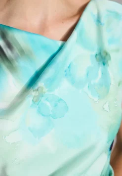 Swing Festive|Jurken^Dames jurk blauw