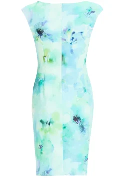 Swing Festive|Jurken^Dames jurk blauw