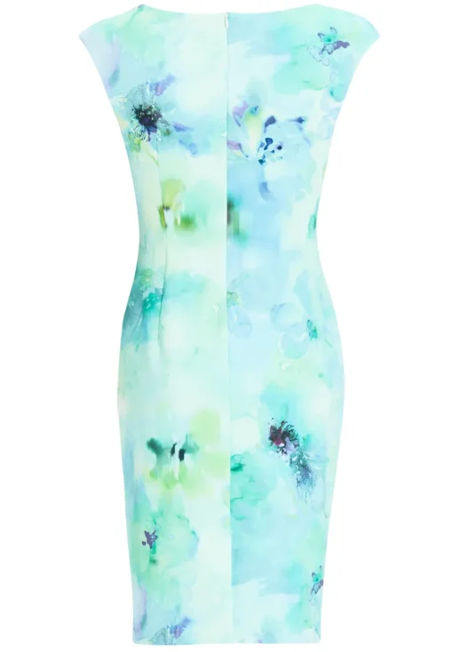 Swing Festive|Jurken^Dames jurk blauw