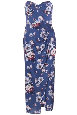 Swing Festive|Jurken^Dames jurk blauw