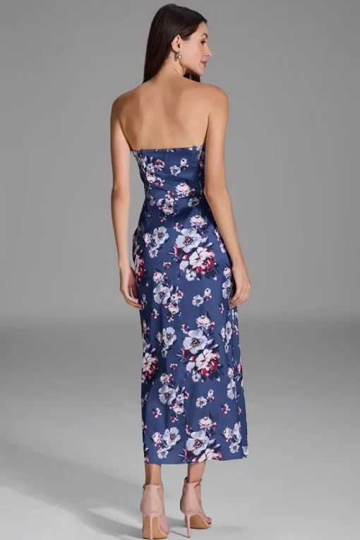 Swing Festive|Jurken^Dames jurk blauw