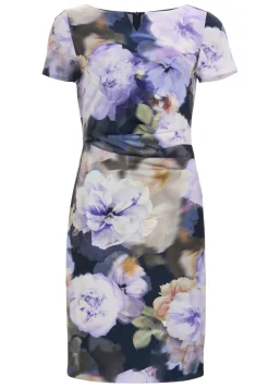 Swing Festive|Jurken^Dames jurk blauw