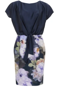 Swing Festive|Jurken^Dames jurk blauw