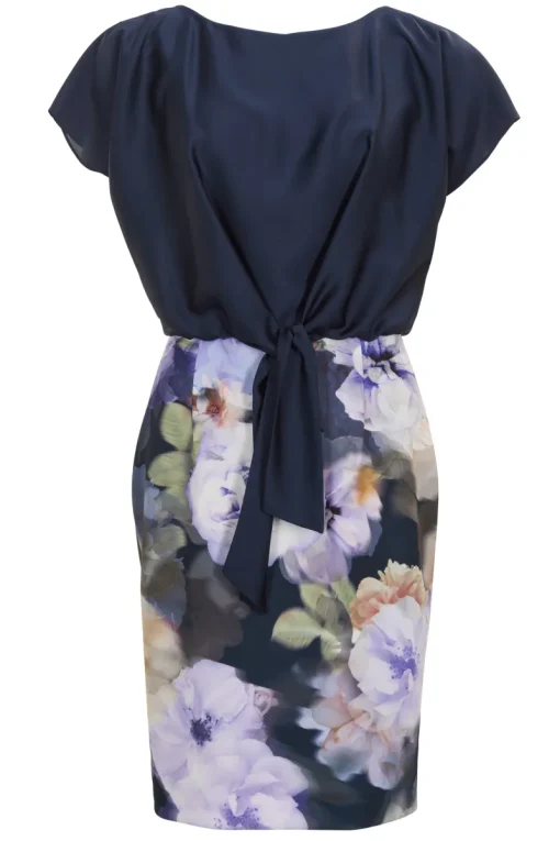 Swing Festive|Jurken^Dames jurk blauw