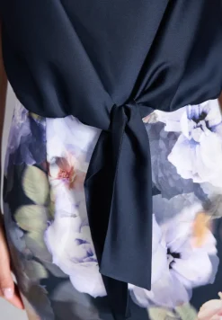 Swing Festive|Jurken^Dames jurk blauw