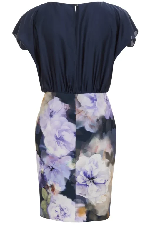 Swing Festive|Jurken^Dames jurk blauw