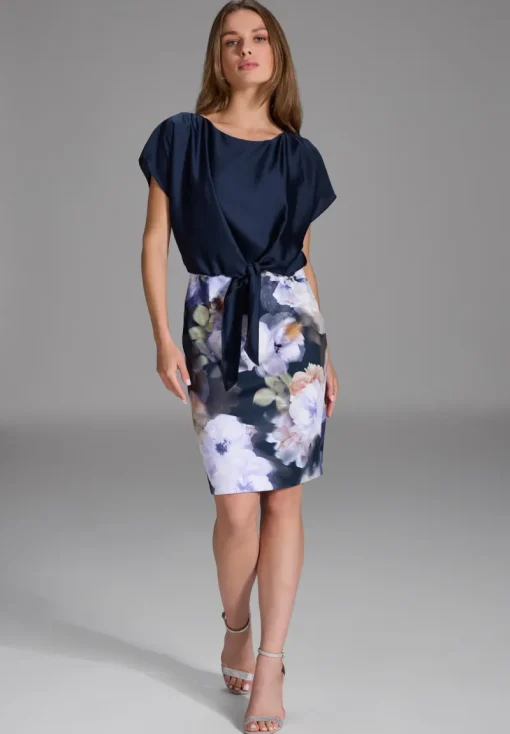 Swing Festive|Jurken^Dames jurk blauw