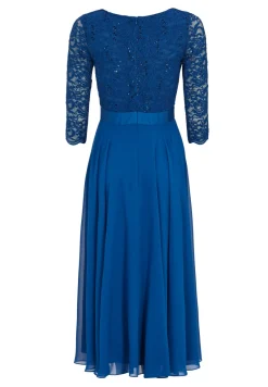 Swing Festive|Jurken^Dames jurk blauw