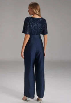 Swing Festive|Jurken^Dames jurk blauw