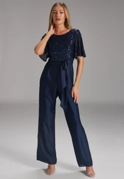 Swing Festive|Jurken^Dames jurk blauw