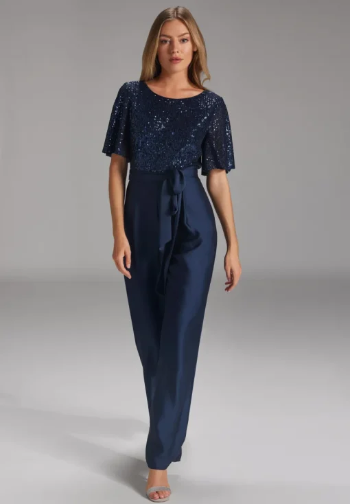 Swing Festive|Jurken^Dames jurk blauw