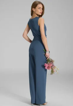 Swing Festive|Jurken^Dames jurk blauw