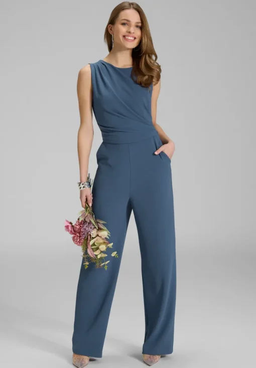 Swing Festive|Jurken^Dames jurk blauw