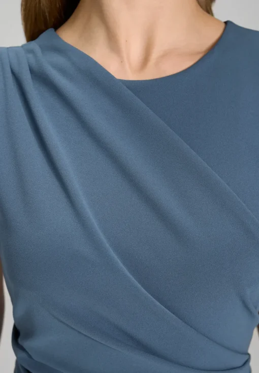 Swing Festive|Jurken^Dames jurk blauw