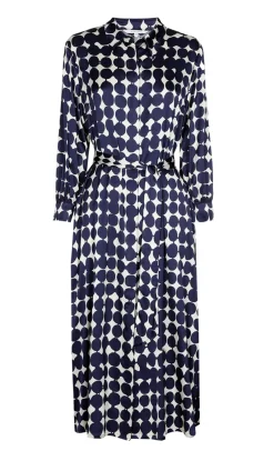 Xandres Outlet^Dames jurk blauw