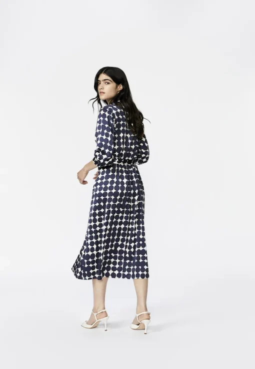 Xandres Outlet^Dames jurk blauw