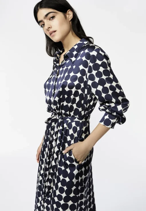 Xandres Outlet^Dames jurk blauw