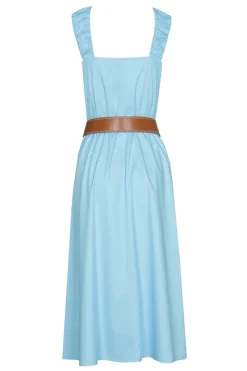 Caroline Biss Outlet^Dames jurk blauw