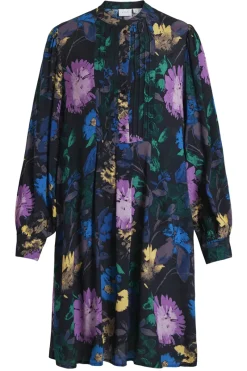Vila Outlet^Dames jurk blauw