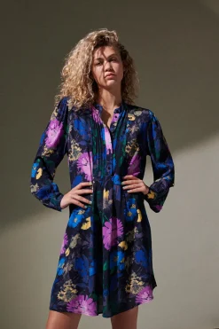 Vila Outlet^Dames jurk blauw
