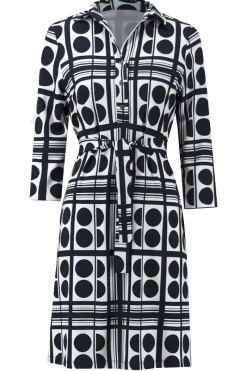 Joseph Ribkoff Outlet^Dames jurk blauw