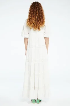 Fabienne Chapot Outlet^Dames jurk ecru