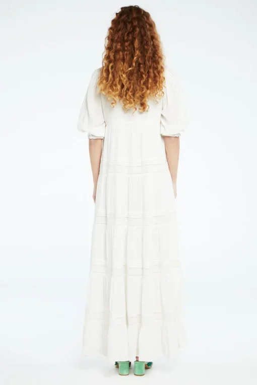 Fabienne Chapot Outlet^Dames jurk ecru