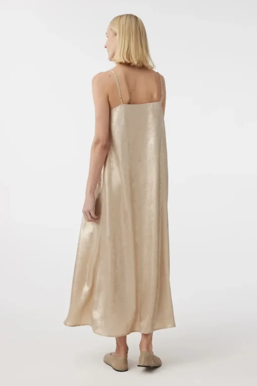 Knit-Ted Modern Classics|Jurken^Dames jurk goud