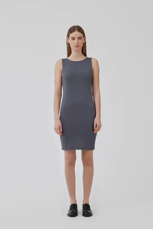 Modström Outlet^Dames jurk grijs