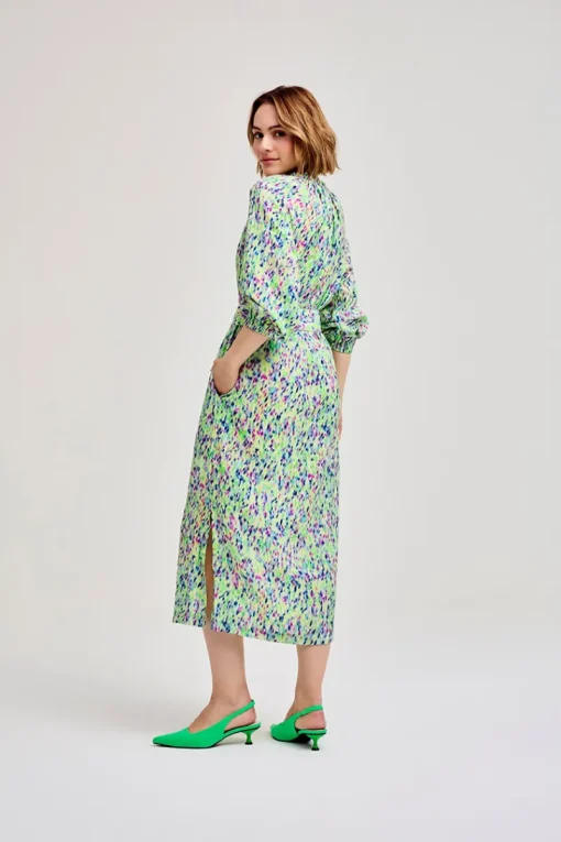 CKS Outlet^Dames jurk groen