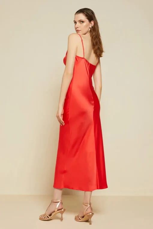 Otto d&qout;Ame Outlet^Dames jurk rood