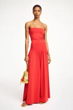By Malene Birger Designer|Jurken^Dames jurk rood