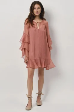 Dante 6 Designer|Jurken^Dames jurk rose