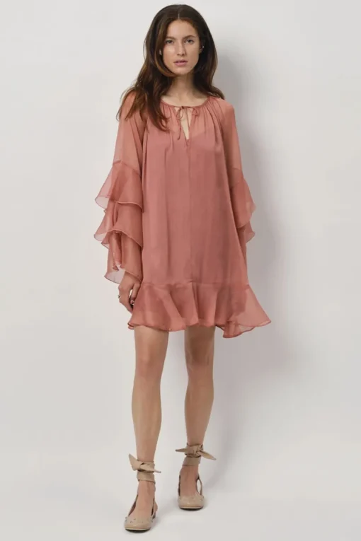 Dante 6 Designer|Jurken^Dames jurk rose