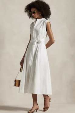 Polo Ralph Lauren Modern Classics|Jurken^Dames jurk wit