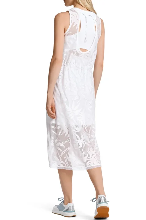 Marc Cain Outlet^Dames jurk wit