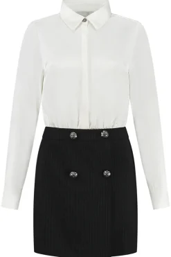 Nikkie Outlet^Dames jurk wit