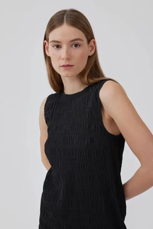 Modström Outlet^Dames jurk zwart