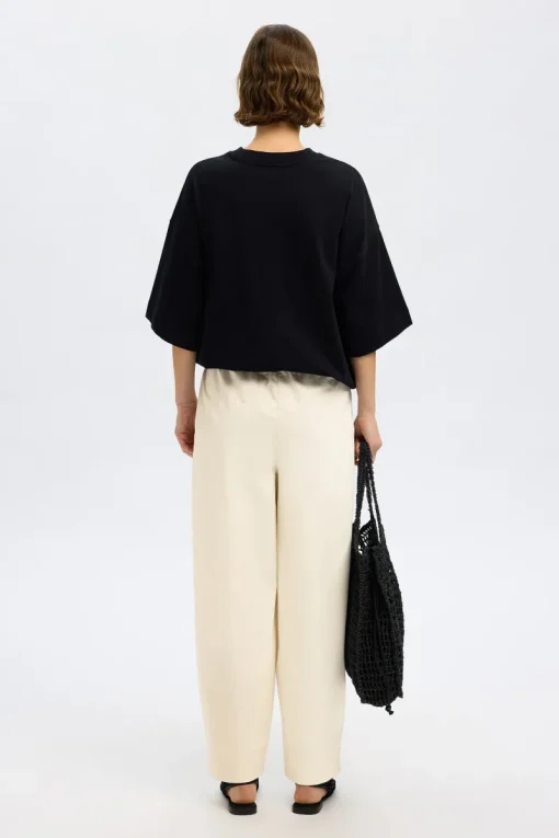 Selected Jeans & Casuals|Broeken & Leggings^Dames legging bruin