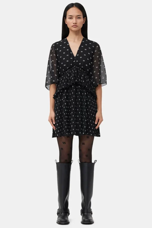 Ganni Designer|Legwear^Dames panty zwart
