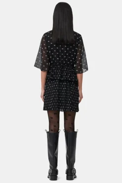 Ganni Designer|Legwear^Dames panty zwart