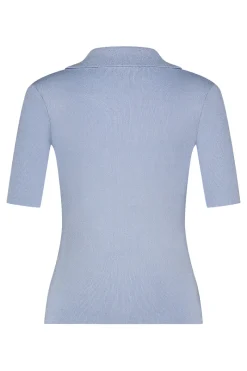 Ibana Designer|Tops & T-shirts^Dames polo blauw