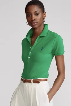 Polo Ralph Lauren Modern Classics|Tops & T-shirts^Dames polo groen