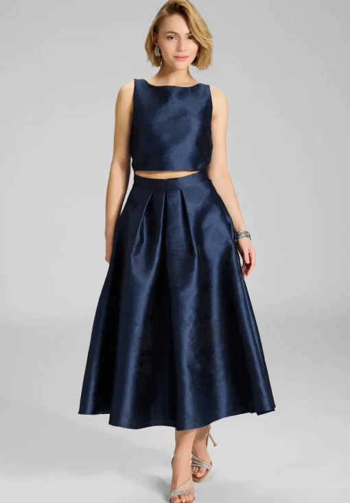 Swing Festive|Rokken^Dames rok blauw