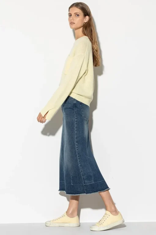 Luisa Cerano Outlet^Dames rok blauw