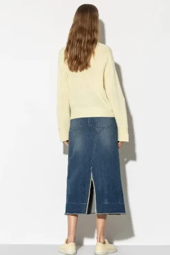 Luisa Cerano Outlet^Dames rok blauw