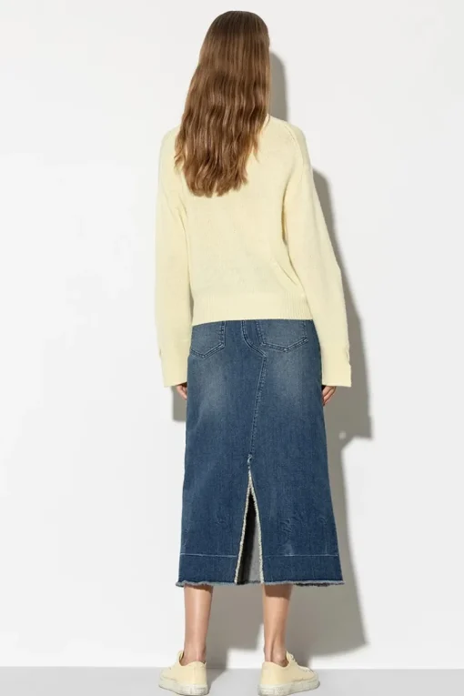 Luisa Cerano Outlet^Dames rok blauw